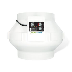 Prima Klima Rohrventilator PK250-EC-TC 250 mm – 1450 m3/Std, EC motor + Temperatur geregelt