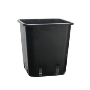 Blumentopf aus Plastik, viereckig 25x25x26 cm - 11 l, PACKUNG 100 Stk.