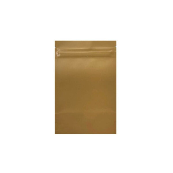 Qnubu zip sáček Kraft 1g, 75x110 mm, BALENÍ 50 ks NEPRŮHLEDNÝ
