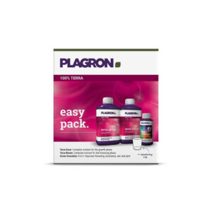 Plagron Easy Pack Terra, Düngemittel-Kit – (mehrsprachiges Etikett inkl. DE)