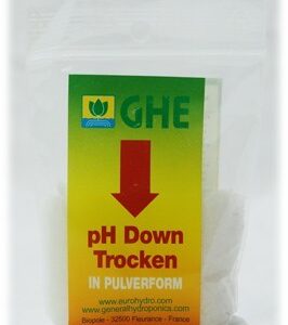 Terra Aquatica pH- Down Powder 25 g – (mehrsprachiges Etikett inkl. DE)