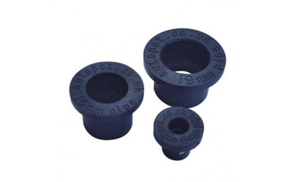Autopot 16 mm Eingang in das Fass (Öffnung 19 mm)