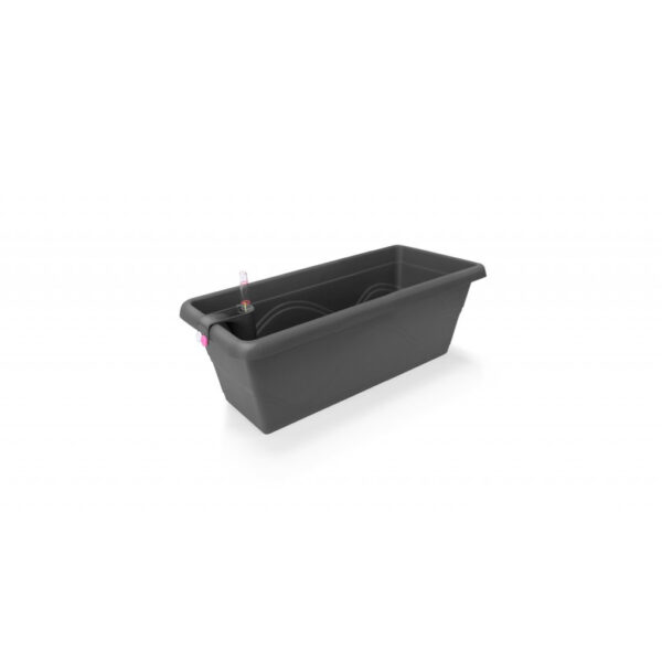 Selbstbewässernder Blumentopf Extra Line SMART, Länge 40cm Terrakotta