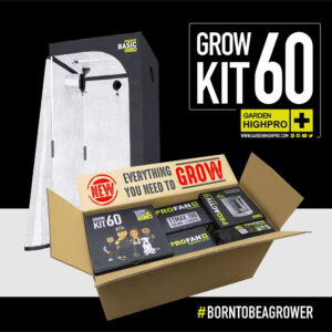 Garden High Pro Grow Kit 60 Komplettset, 60x60x160 cm