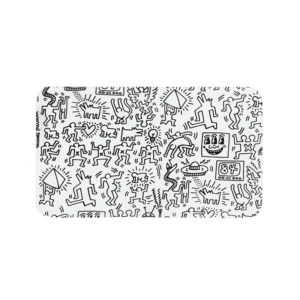 Podnos zum Rollen Keith Haring Tablett Schwarz & Weiß