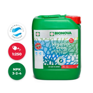 BioNova Veganics Grow 5 l – (mehrsprachiges Etikett inkl. DE)