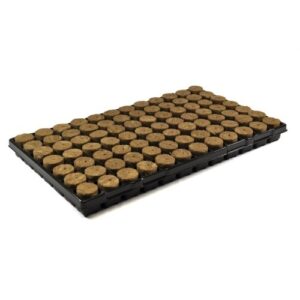 Agra-Wool Speedgrow Plug 38×35 mm, Aussaattabletten mit Pflanzer 84 Stk