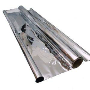 Mylar Silver Reflexion Folie, Rolle 1.4x30 m, 35 Mikron
