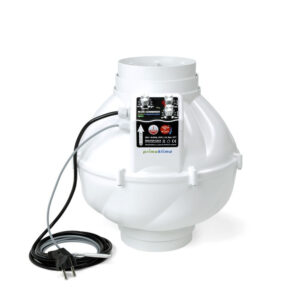Prima Klima Rohrventilator Whisperblower EC-TC 150-160 mm – 950 m3/Std, EC motor + Temperatur geregelt
