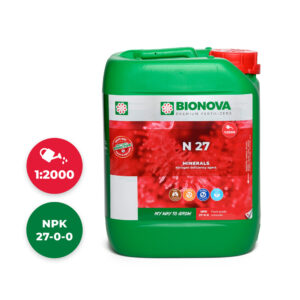 BioNova N 27 (Stickstoff) 5 l – (mehrsprachiges Etikett inkl. DE)
