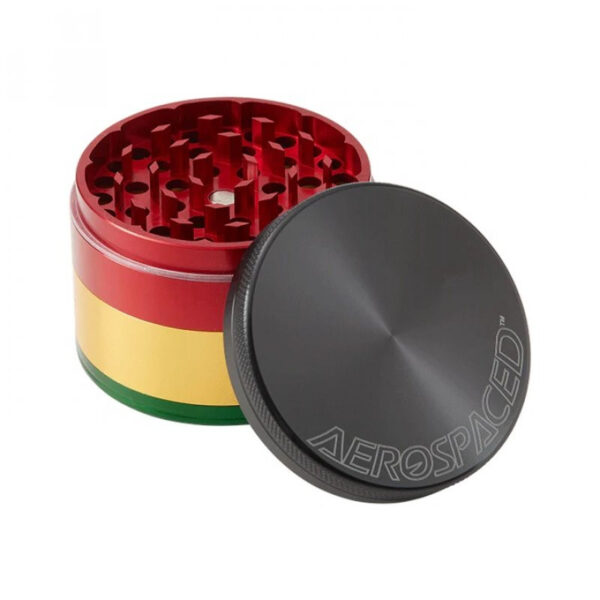 Higher Standards Aerospaced, vierteiliger Metallzerkleinerer, 63 mm Rasta