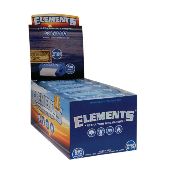 Rollenpapier ELEMENTS Slim, 5m-Packung in einem Kunststoffhalter 10 box