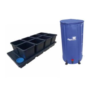 AutoPot Auto8 System mit 15L Töpfen, inkl. Flexitank 100L