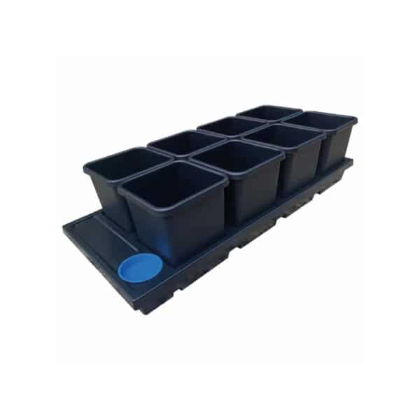 AutoPot Auto8 System mit 15l Töpfen, ohne Tank