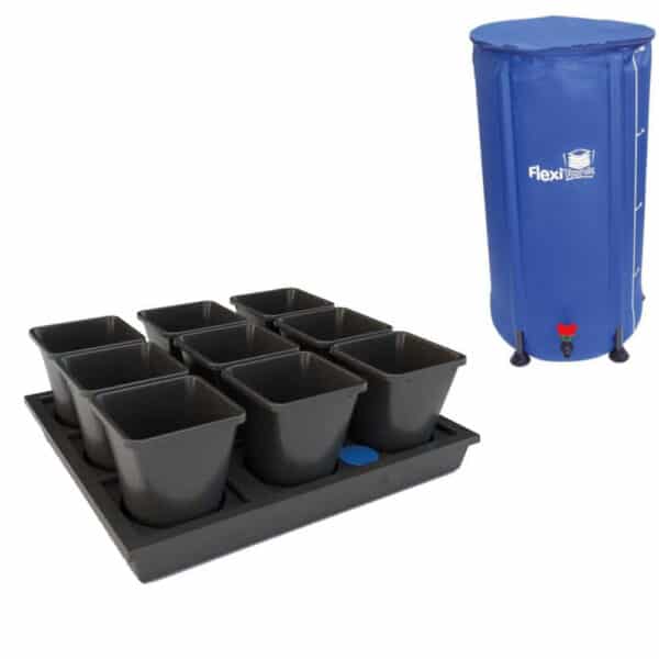 AutoPot Auto9 XL System und 100L Flexitank