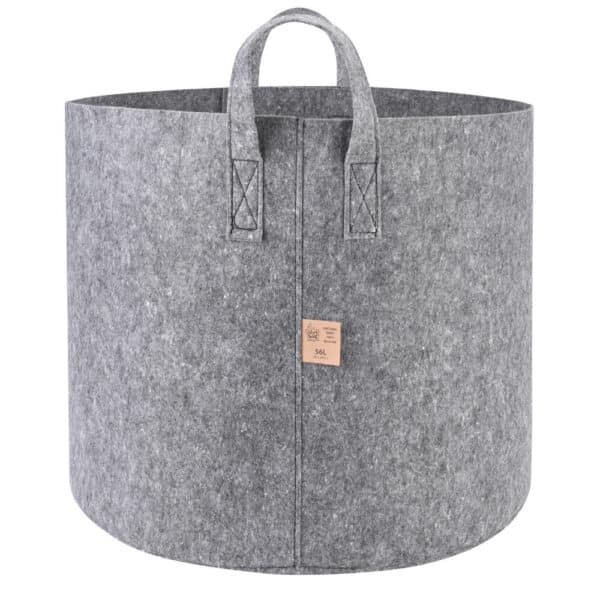 Dirt Bag Grey Stoff Topf 56 l (Topf aus 100% recyceltem Stoff)