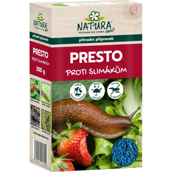 AGRO Natura Presto – Schneckenköder gegen Nacktschnecken und Schnecken, 300 g