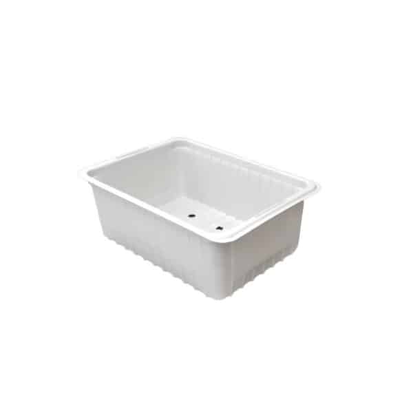 Kleine Saatschale für Samen und Microgreens, 14,3x9,6x5,1 cm, VERPACKUNG 100 Stück.