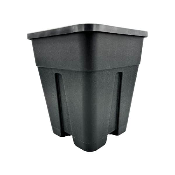 Blumentopf aus Plastik, viereckig 24x24x28 cm - 11 l