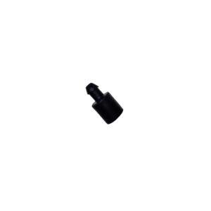 Straight adaptor 5 mm brown