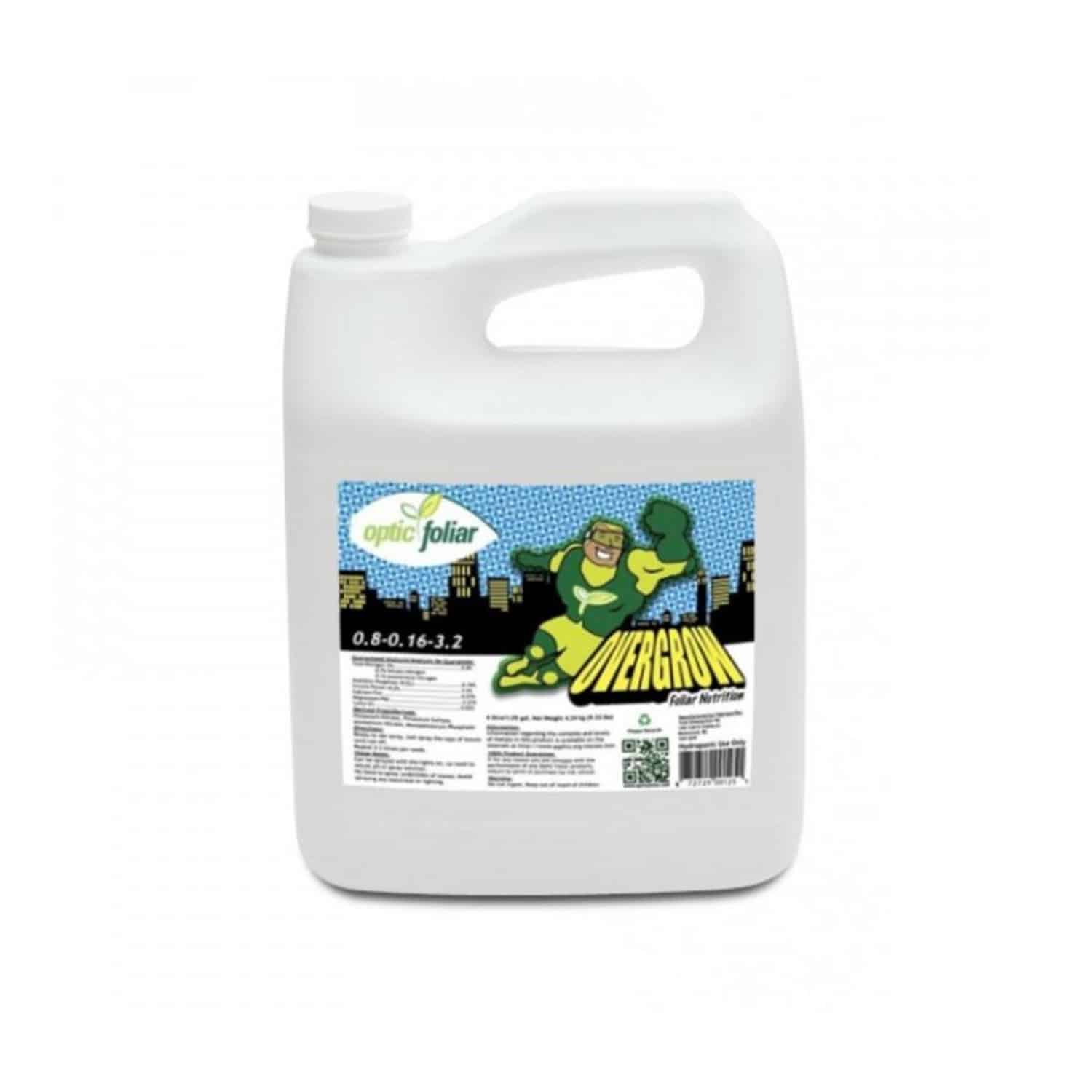 Optic Foliar ÜBERWACHSEN 4 l – Algenbasierter Pflanzenstimulator
