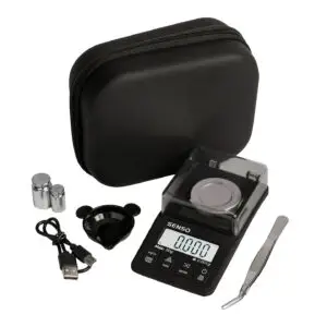 Waage On Balance Senso Carat scale, 50 g/0,001 g, schwarz