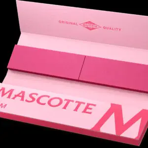 Set Mascotte Pink King Slim Combi – Papier und Filter, 34 Stück im Pack, rosa