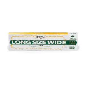 PURIZE Long Size Wide Papier, 42 Stück pro Packung, ungebleicht