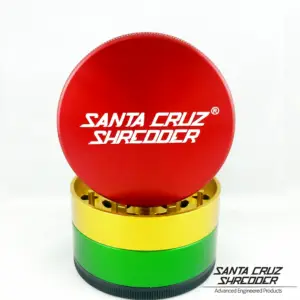Santa Cruz Shredder Grinder, 4-teilig, Ø 70 mm, Rasta