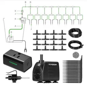 VIVOSUN FlexFeed Kit – automatisches Tropfbewässerungssystem mit Pumpe