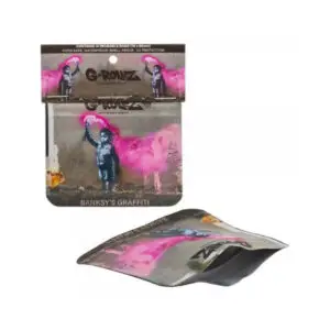 G-Rollz Banksy’s Graffiti Zip-Beutel, 70 × 60 mm, Torch Boy