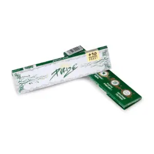 PURIZE King Size Slim Papierchen, 42 Stück pro Packung, ungebleicht