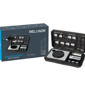 Waagen-Set On Balance Reloadr Sharpshooter scale kit, 50 g/0,001 g, schwarz