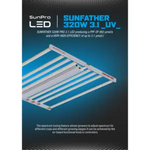 SunPro SUNFATHER LED 320 W 3.1 UV