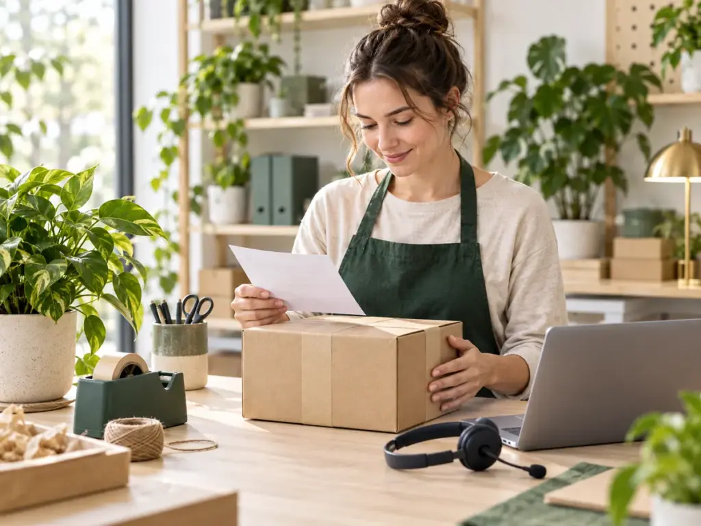Service zu Bestellung und Versand