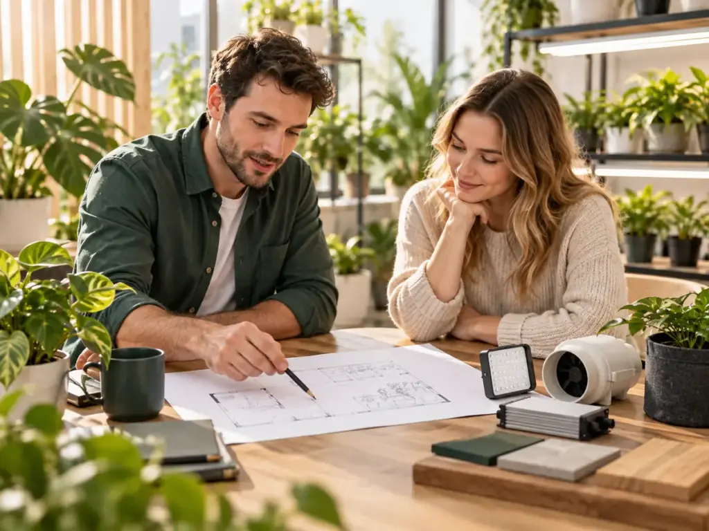 Beratung zur Planung eines Indoor-Setups