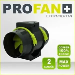 Garden HighPro – PROFAN TT Abluftventilator 200 mm – 830-1040, 2 Geschwindigkeiten