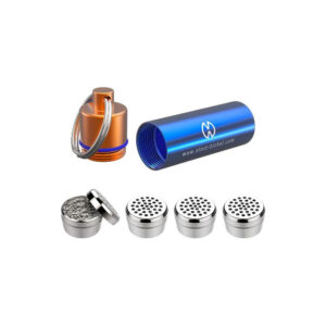 Přenosný zásobník na 4 dávkovací kapsle na liquid – klíčenka Storz&Bickel Capsule Caddy Liquid