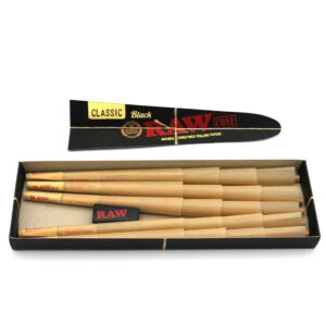 RAW Black Organics Cones King Size, 20 St.