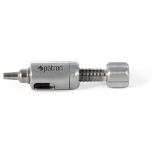 APOLLO Dispenser 2 ml, metallischer Dosierer mit Titanspitze