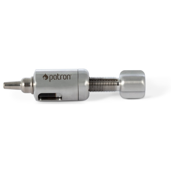APOLLO Dispenser 2 ml, metallischer Dosierer mit Titanspitze