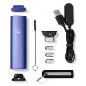 PAX Plus Complete Kit Periwinkle Dry Herb Vaporizer