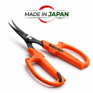 Gartenschere Saboten PT-21 Orange – gebogene Klinge