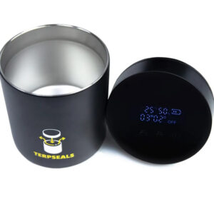Terpseals Inox Vakuumbehälter aus Edelstahl, 500 ml