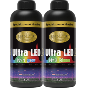 Gold Label Ultra LED No.1 Grow + No.2 Bloom 10l