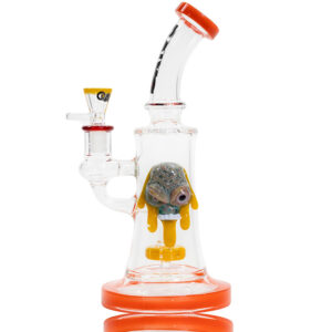 Glas-Rig CALVO Mad Face, 25 cm, Schliff 14 mm