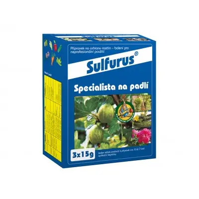 Fungizid Sulfurus, 3x15 g