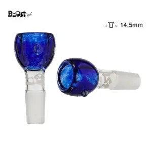 Glaskopf für Boost-Bong, 14,5 mm, blau, 1 St.