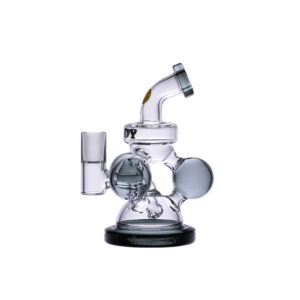 Glas-Bong Goody Glass Atom Mini Dab Rig, rauchfarben