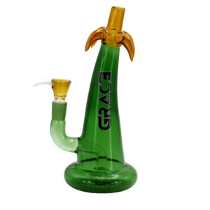 Glas-Bong Grace Glass, Green Palm Tree, 27 cm, 1 Stk.